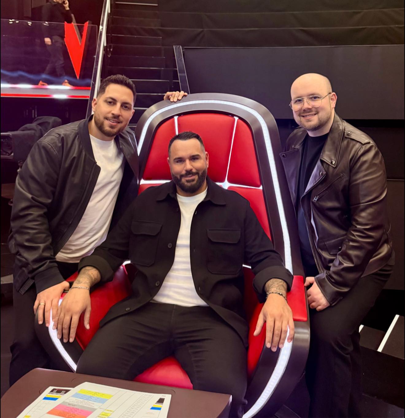 En plateau – TheVoice
