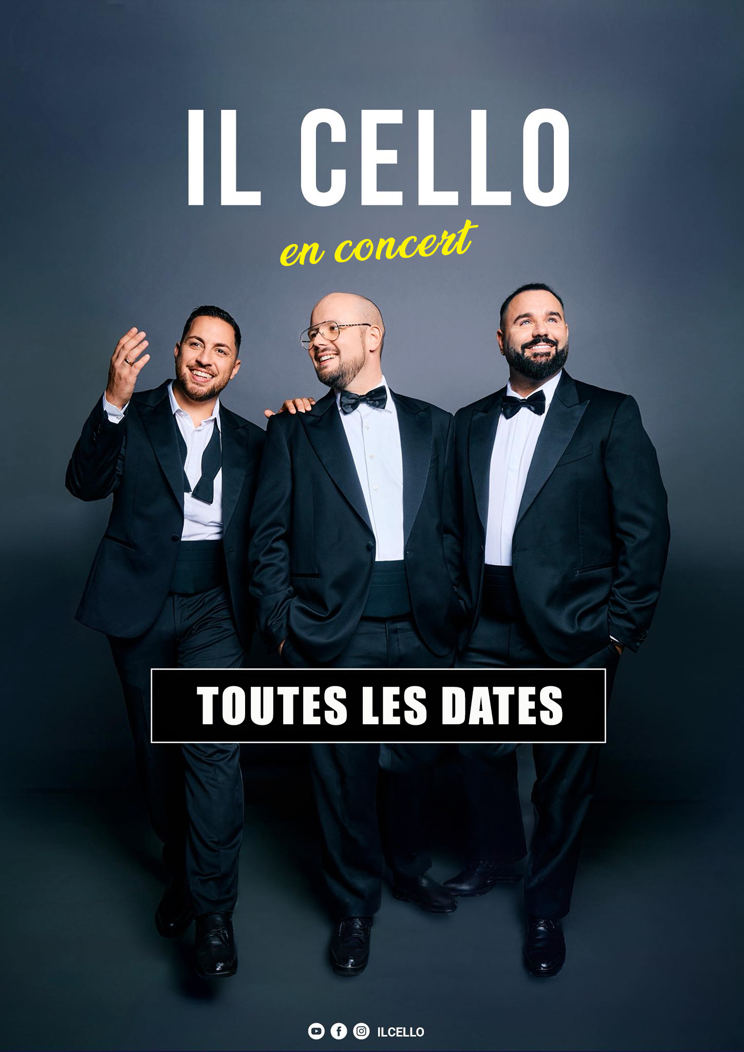 IL CELLO en concert / Toutes les dates